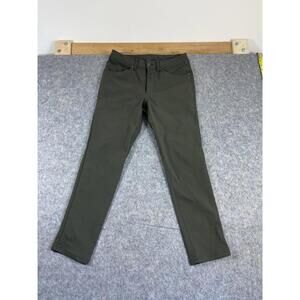 Lululemon Pants Mens Size 29x26 Green ABC Slim Fit 5 Pockets
